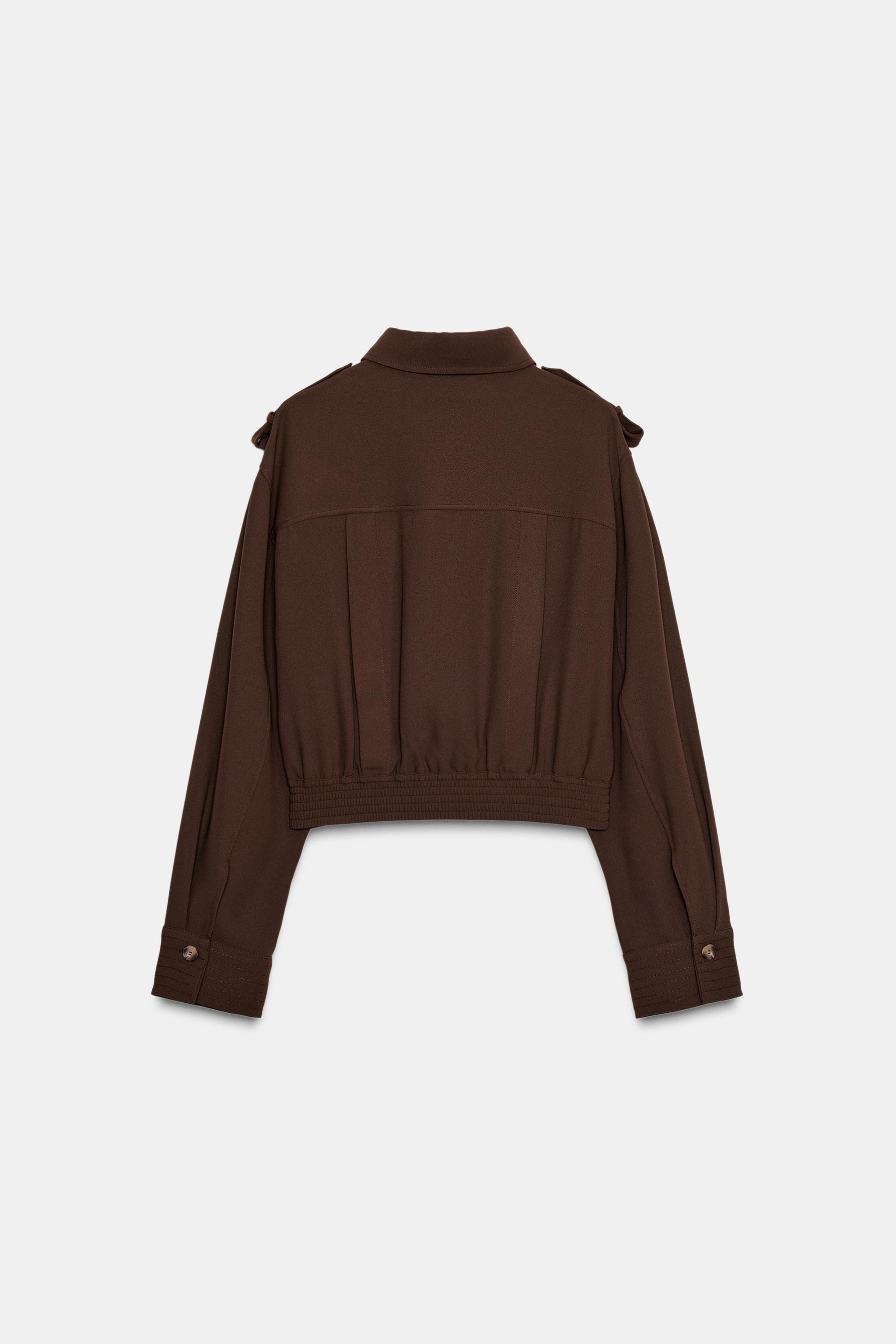 SHIRT WITH SHOULDER TABS